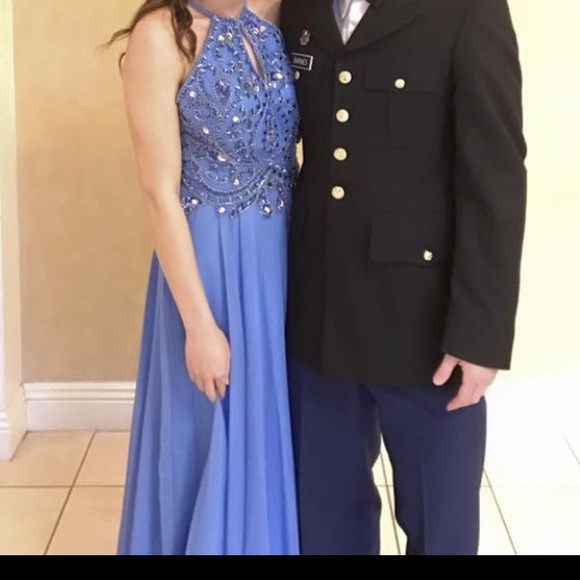 Periwinkle Prom Dress - Picture 8 of 8